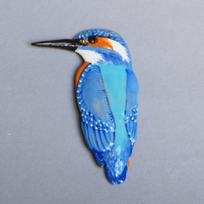 Miniature d'un martin pêcheur