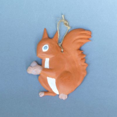 Miniature d'un écureuil roux